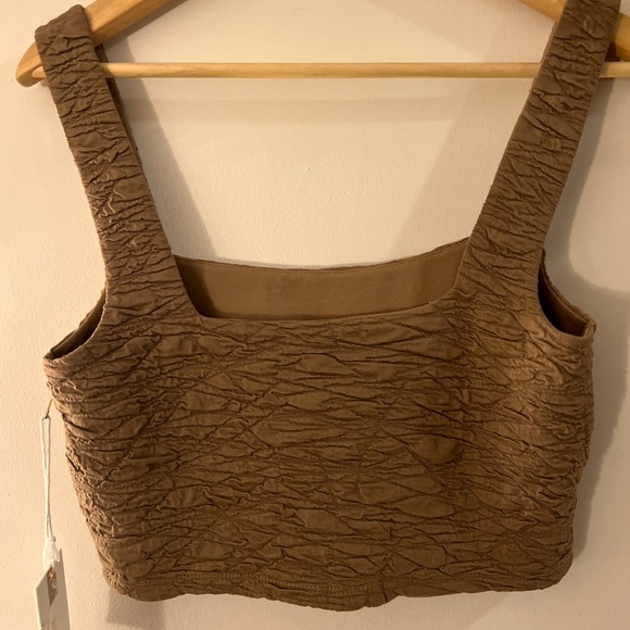 Good American Scrunchie Crop Top M BNWT - Picture 4 of 8